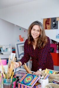 Foto Suzan Schapendonk in studio